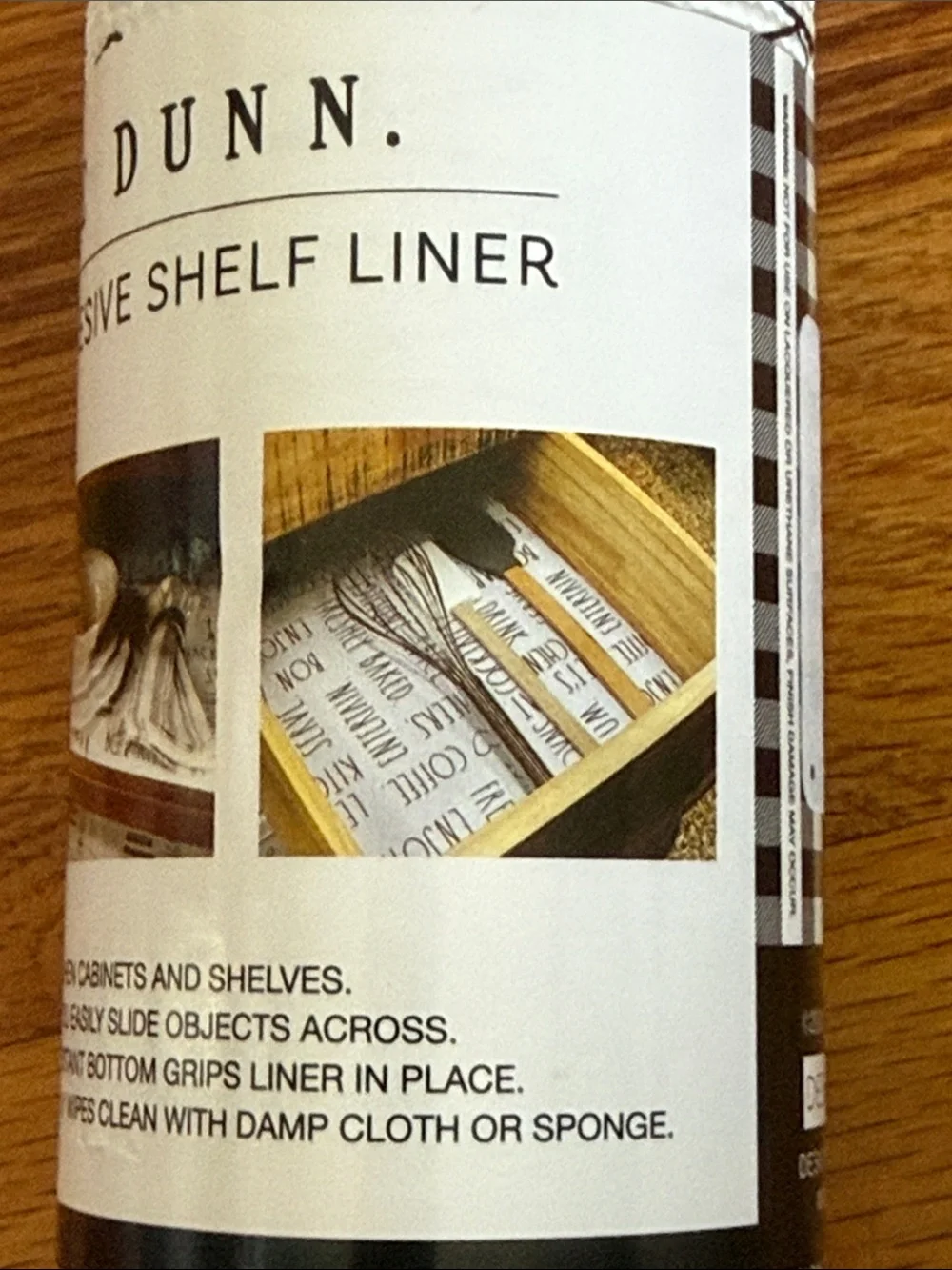 Rae Dunn kitchen shelf liner